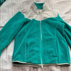 Women’s fuzzy fleece jacket